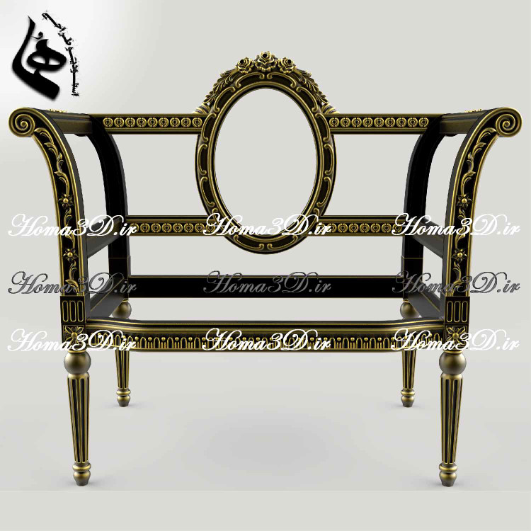 خرید مدل سهبعدی مبل منبتی خاص با فرمت STL و قالبهای برش DXF و EPS برای اجرای دقیق با CNC چوب از استودیو طراحی هما با دانلود فوری.