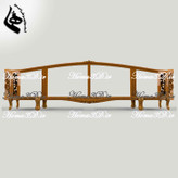 طراحی سهبعدی کاناپه منبتی کینگسایز ایتالیایی برای سیانسی و برش لیزری، با فرمت STL و DXF. قابل دانلود فوری از برند استودیو طراحی هما.