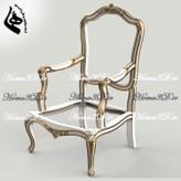 مدل سهبعدی مبل فرانسوی با طراحی دقیق و منبت ظریف، قابل اجرا با CNC روتاری و تخت، مناسب تولید مبل کلاسیک با فرمت STL.