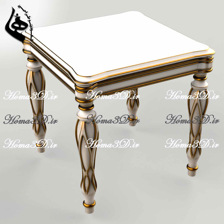 طراحی سهبعدی، قالبکشی، آماده تولید سرویس مبلمان | ویژه سیانسی تخت و روتاری