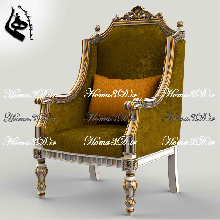 خرید فایل ۳بعدی مبلمان کلاسیک قابل اجرا با CNC | حرفهای، سریع، دقیق
