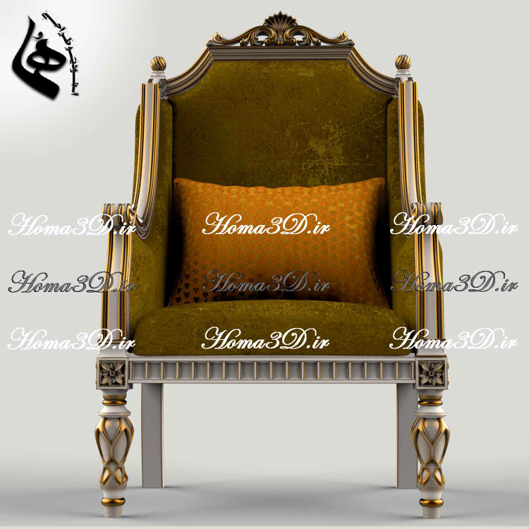 خرید فایل ۳بعدی مبلمان کلاسیک قابل اجرا با CNC | حرفهای، سریع، دقیق