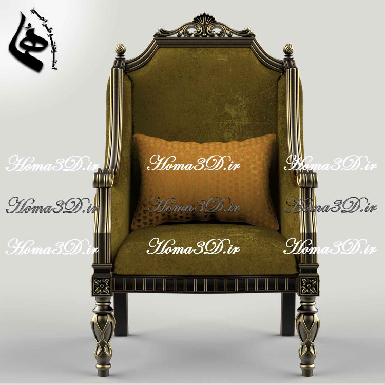 خرید فایل ۳بعدی مبلمان کلاسیک قابل اجرا با CNC | حرفهای، سریع، دقیق
