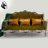 کاناپه منبتی با ظرافت بالا | طراحی ۳بعدی، قالبکشی حرفهای و اجرای صنعتی