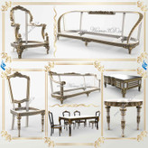 فایل سهبعدی مبلمان لوکس قابل اجرا با CNC، طراحی شده با فرمت STL برای تولید نجاری حرفهای، همراه با قالب برش لیزری و دانلود سریع.