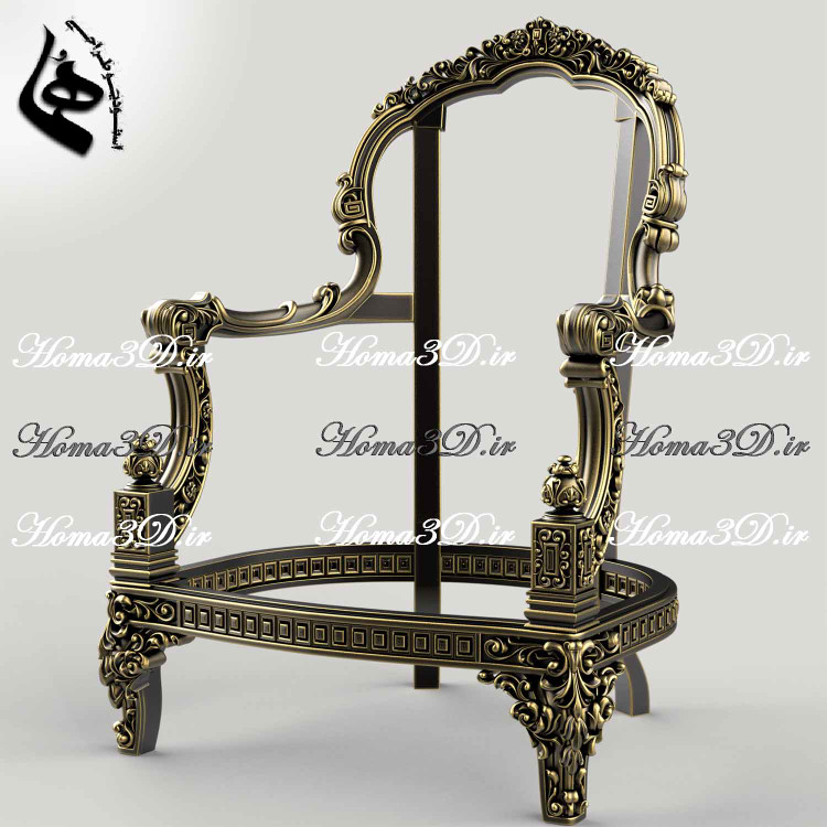 مدل سهبعدی مبل منبتی تمام چوب با طراحی لوکس ترکیهای، مناسب CNC تخت و روتاری، همراه فایل قالبگیری و دانلود سریع از استودیو طراحی هما.