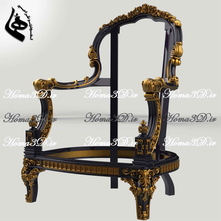 مدل سهبعدی مبل منبتی تمام چوب با طراحی لوکس ترکیهای، مناسب CNC تخت و روتاری، همراه فایل قالبگیری و دانلود سریع از استودیو طراحی هما.