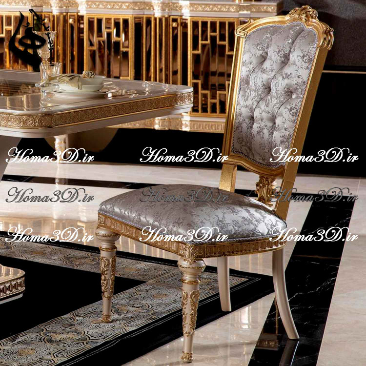 فایل سهبعدی صندلی ژورنالی چوبی مناسب CNC، طراحیشده با نرمافزارهای حرفهای، قابل دانلود فوری برای نجاران و تولیدکنندگان مبلمان کلاسیک.