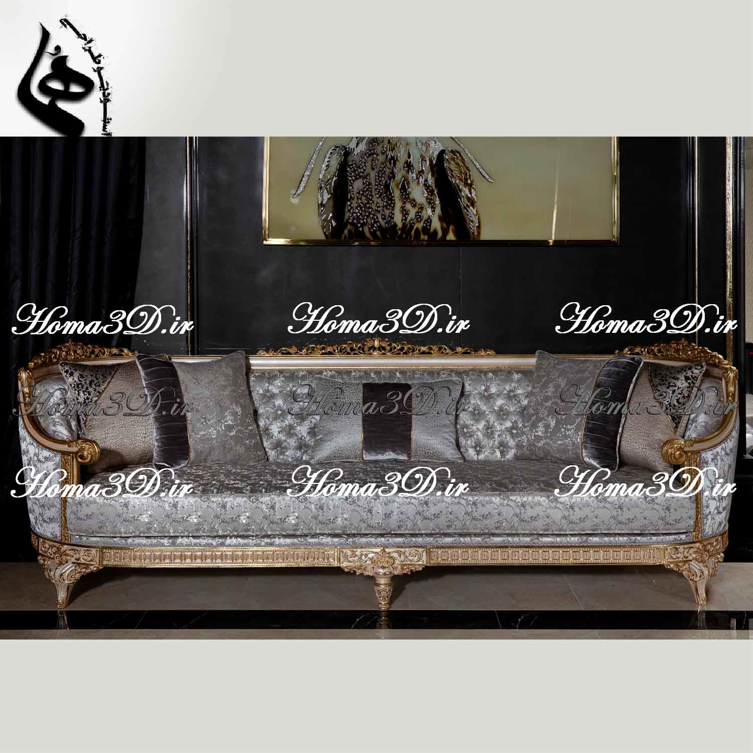 کاناپه مستطیلی با طراحی دقیق و فایل STL، مناسب اجرای نجاری با CNC تخت و روتاری. دانلود سریع از استودیو هما با قالب برش EPS و DXF.