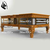 میز جلو مبلی باکسی منبتی مستطیلی، فایل STL حرفهای قابل اجرا با CNC، طراحیشده توسط استودیو هما با فرمتهای برش دقیق و پشتیبانی نرمافزاری.