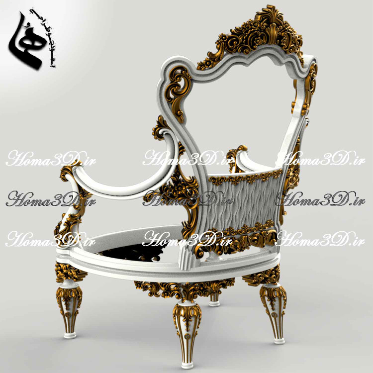 ست کامل مبلمان کلاسیک تمام منبت ژورنالی قابل اجرا روی چوب راش