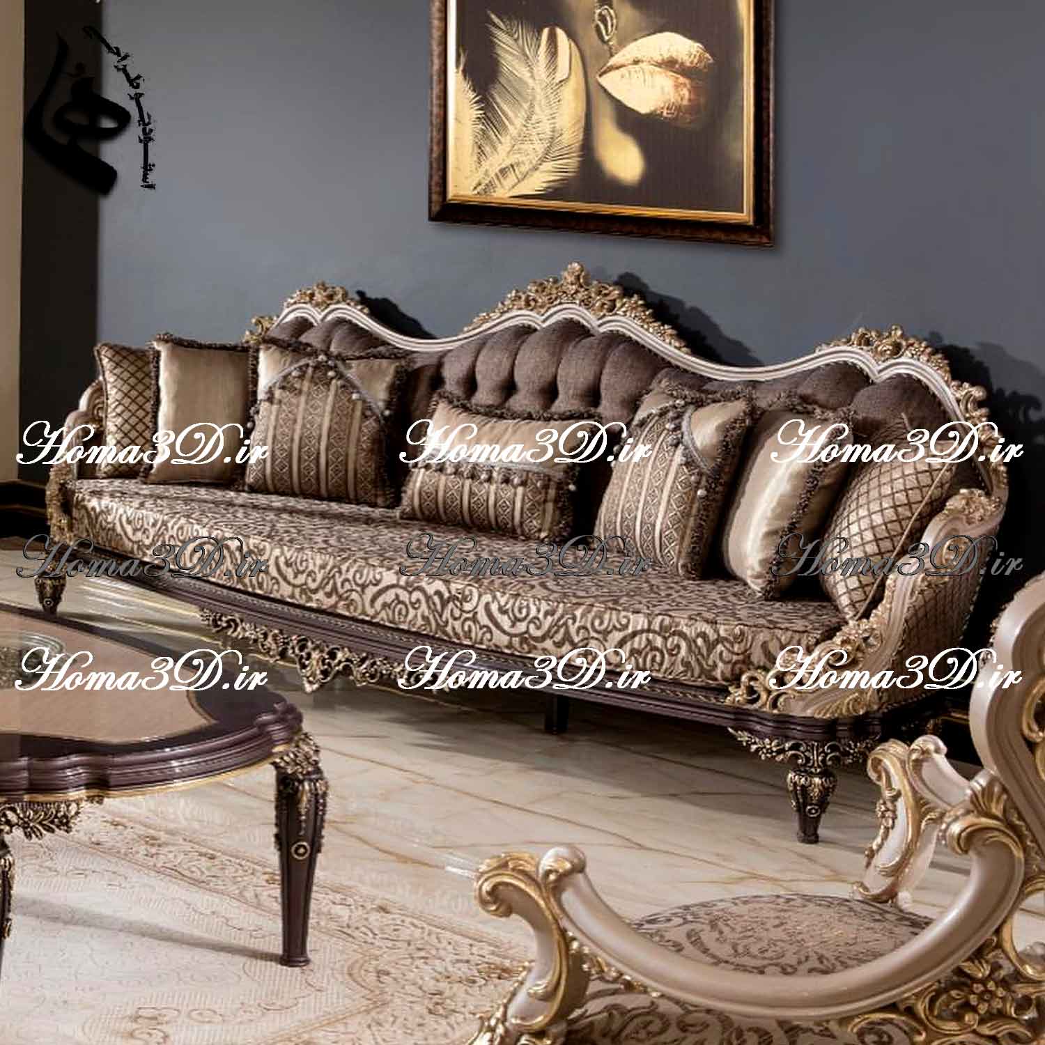 اطلاعات تخصصی درباره‌ی کاناپه منبتی ژورنالی با قالب خاص