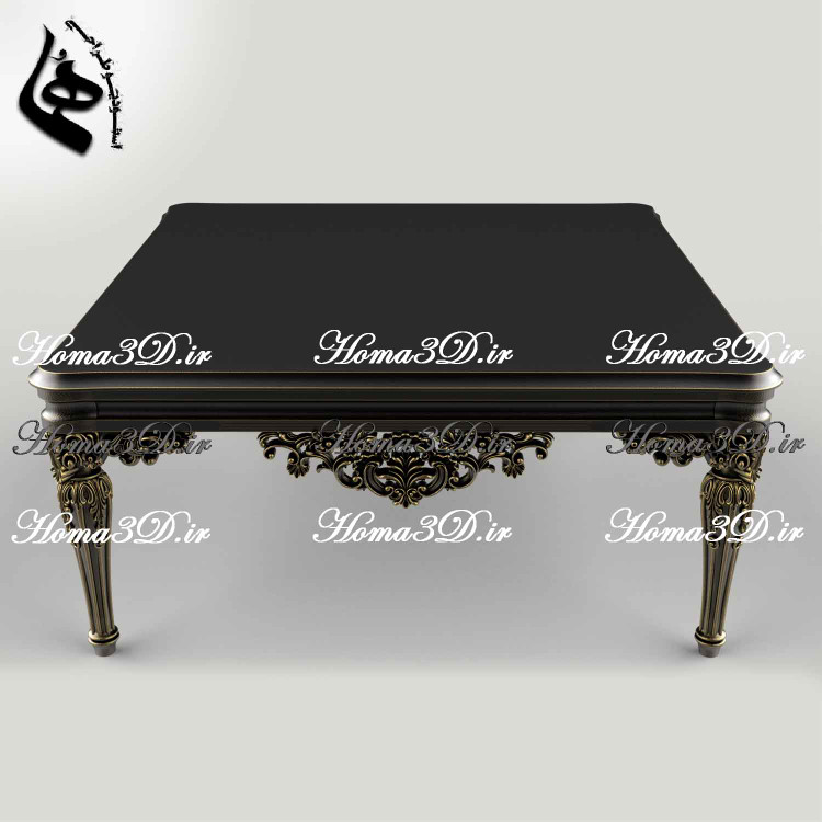 معرفی انواع میز جلو مبلی پذیرایی با طراحی ۳بعدی و تولید سریع و باکیفیت
