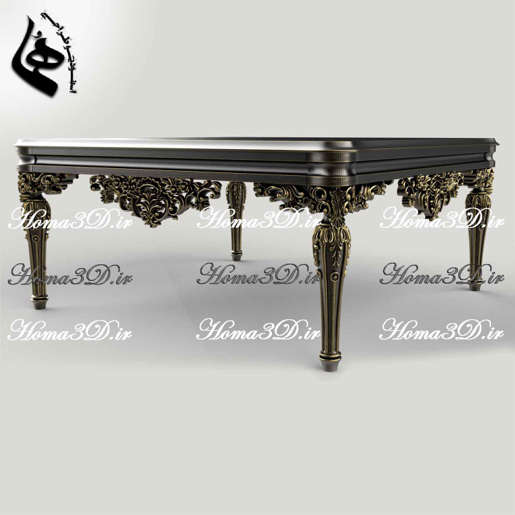 معرفی انواع میز جلو مبلی پذیرایی با طراحی ۳بعدی و تولید سریع و باکیفیت