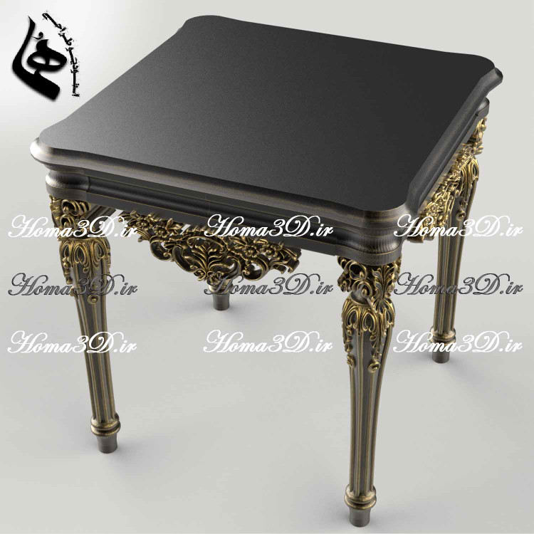 میز عسلی چوبی منبتی؛ ظرافت در جزئیات، سرعت در تولید