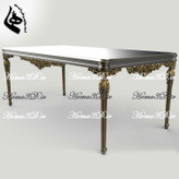 میز ناهارخوری چوبی منبتی کلاسیک؛ شکوه در پذیرایی، دقت در تولید