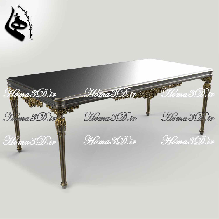 میز ناهارخوری چوبی منبتی کلاسیک؛ شکوه در پذیرایی، دقت در تولید