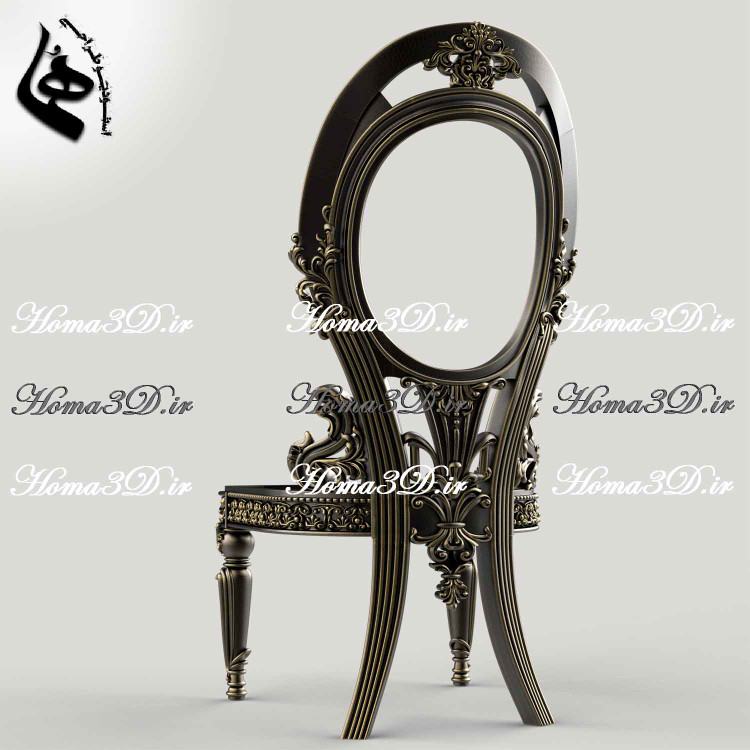 طراحی دقیق صندلی چوبی ویژه CNC | از ایده تا اجرا با بیشترین بازده