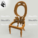 طراحی دقیق صندلی چوبی ویژه CNC | از ایده تا اجرا با بیشترین بازده