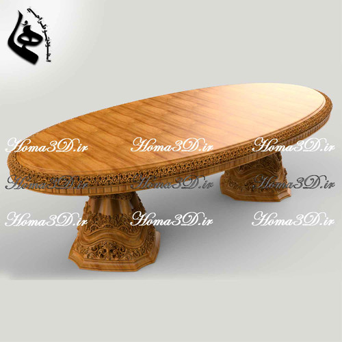 میزناهارخوری منبتی گلدانی میز غذاخوری گلدانی تمام منبت ژورنالی ترکیهای | اوج ظرافت