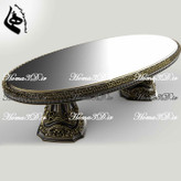 میزناهارخوری منبتی گلدانی میز غذاخوری گلدانی تمام منبت ژورنالی ترکیهای | اوج ظرافت