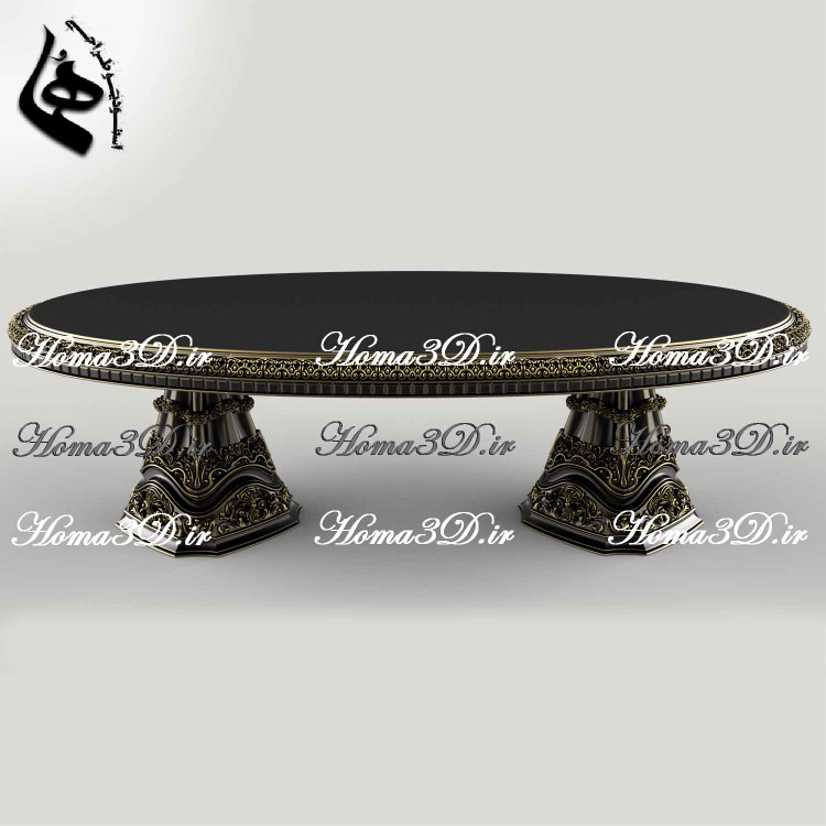 میزناهارخوری منبتی گلدانی میز غذاخوری گلدانی تمام منبت ژورنالی ترکیهای | اوج ظرافت