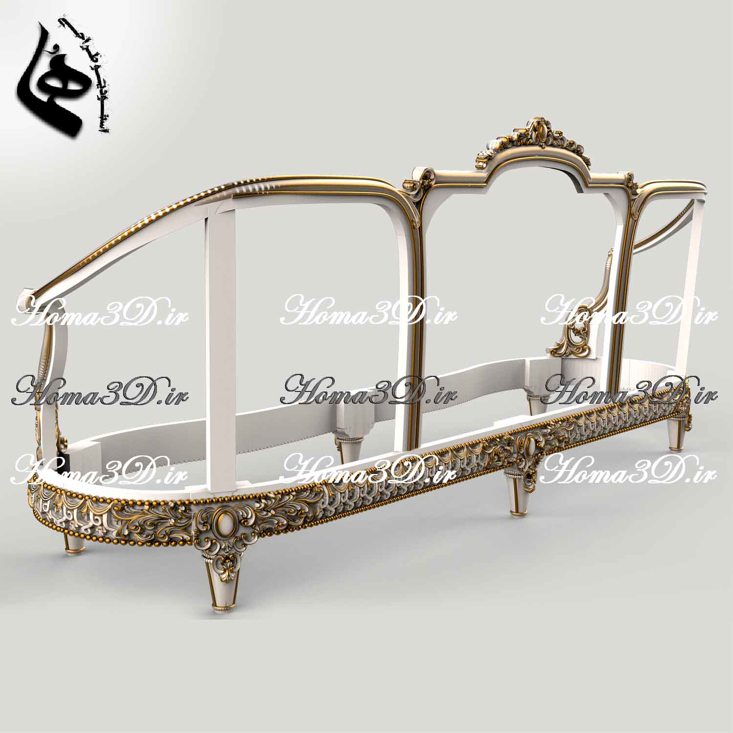 فایل سه‌بعدی و قالب‌کشی ست مبلمان تاتلیس برای تولید CNC با طراحی منبت ژورنالی ترکیه‌ای، شامل STL، DXF، EPS و پارت‌کدینگ دقیق جهت تولید بدون نقص.
