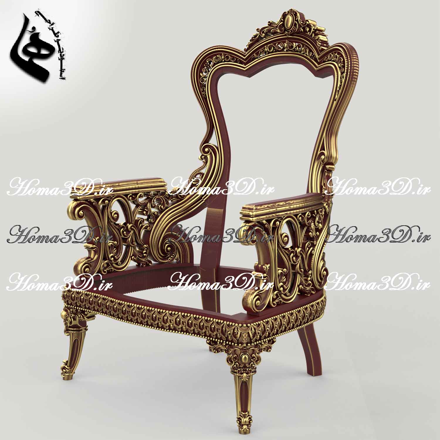 طراحی3بعدی مبل تاتلیس36 دریافت فایل طراحی سه‌بعدی و اسکن3بعدی مدل با فرمت STL