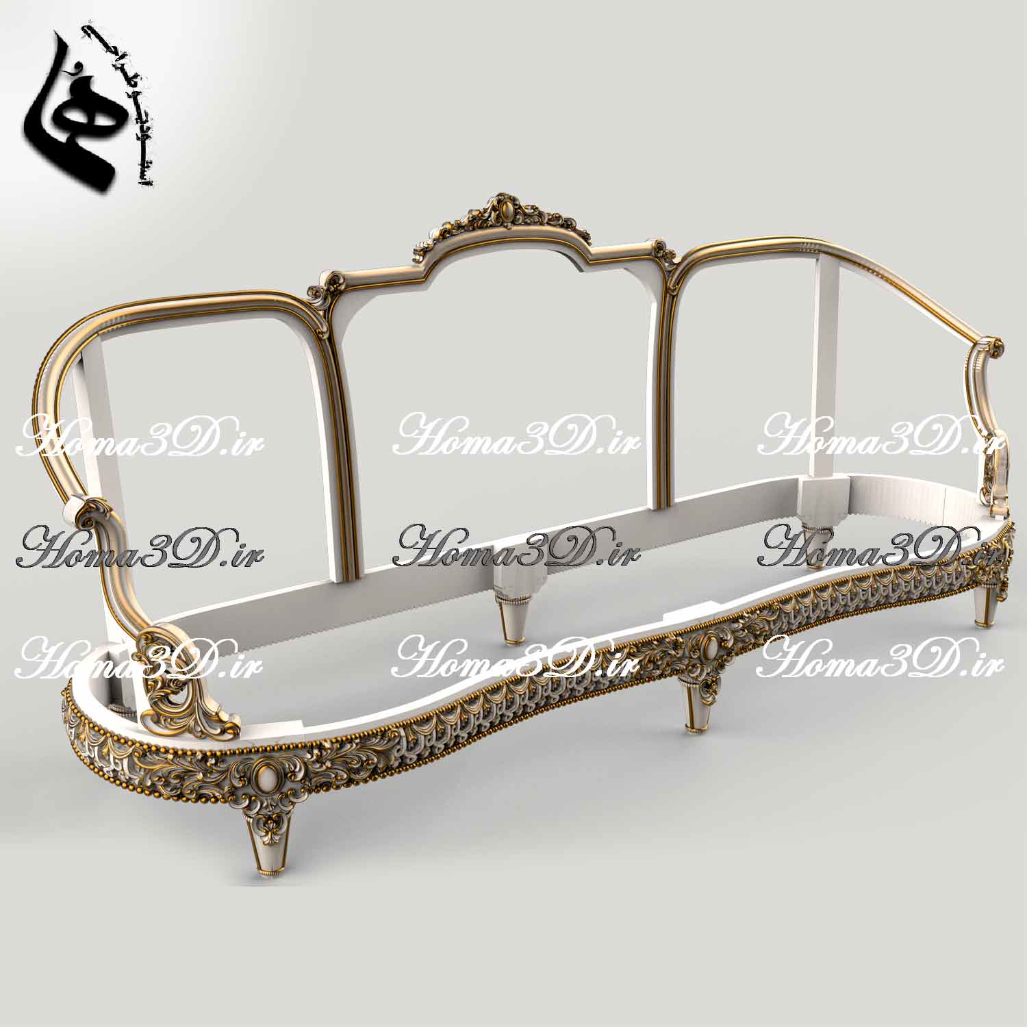 کاناپه تاتلیس سلطنتی طراحی سه‌بعدی مدل کاناپه تاتلیس – طراحی اصلی ژورنالی ترکیه‌ای
