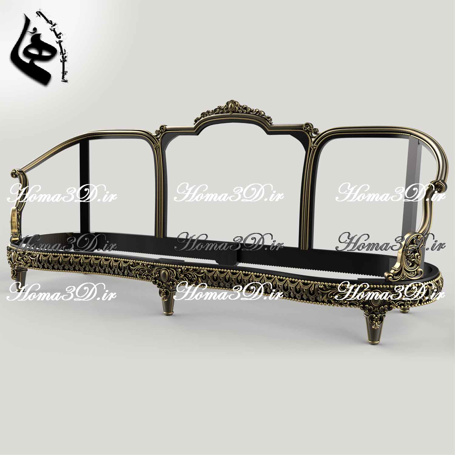 کاناپه تاتلیس سلطنتی طراحی سه‌بعدی مدل کاناپه تاتلیس – طراحی اصلی ژورنالی ترکیه‌ای