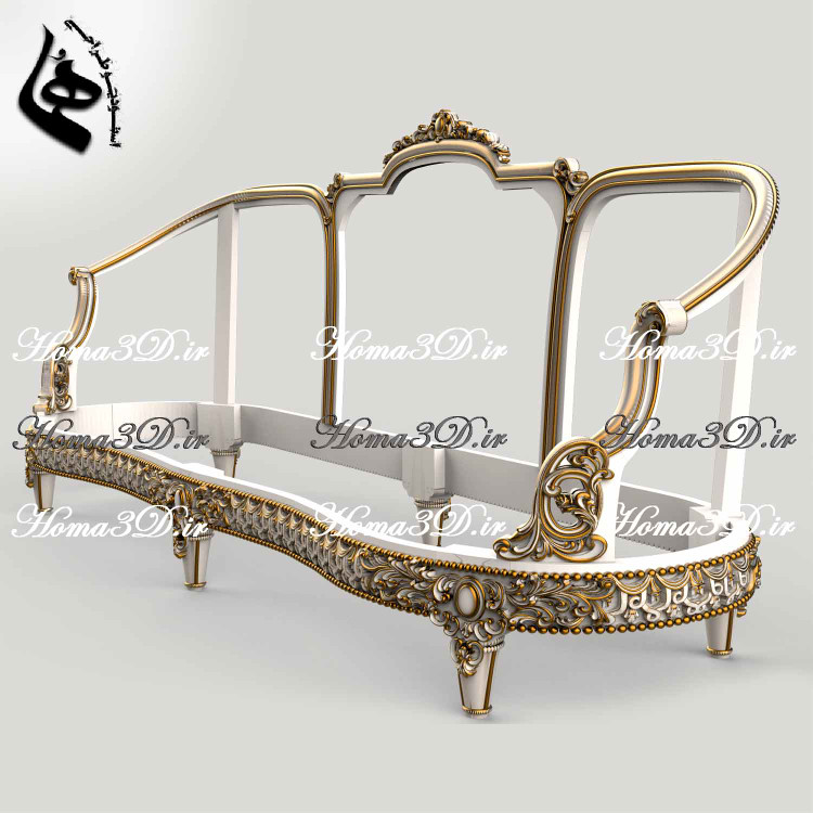 کاناپه تاتلیس سلطنتی طراحی سهبعدی مدل کاناپه تاتلیس – طراحی اصلی ژورنالی ترکیهای