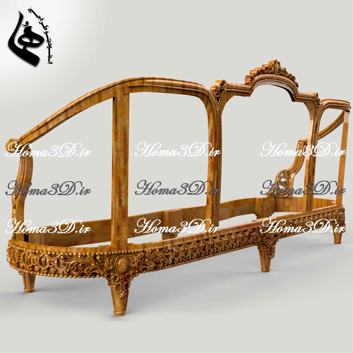 کاناپه تاتلیس سلطنتی طراحی سه‌بعدی مدل کاناپه تاتلیس – طراحی اصلی ژورنالی ترکیه‌ای