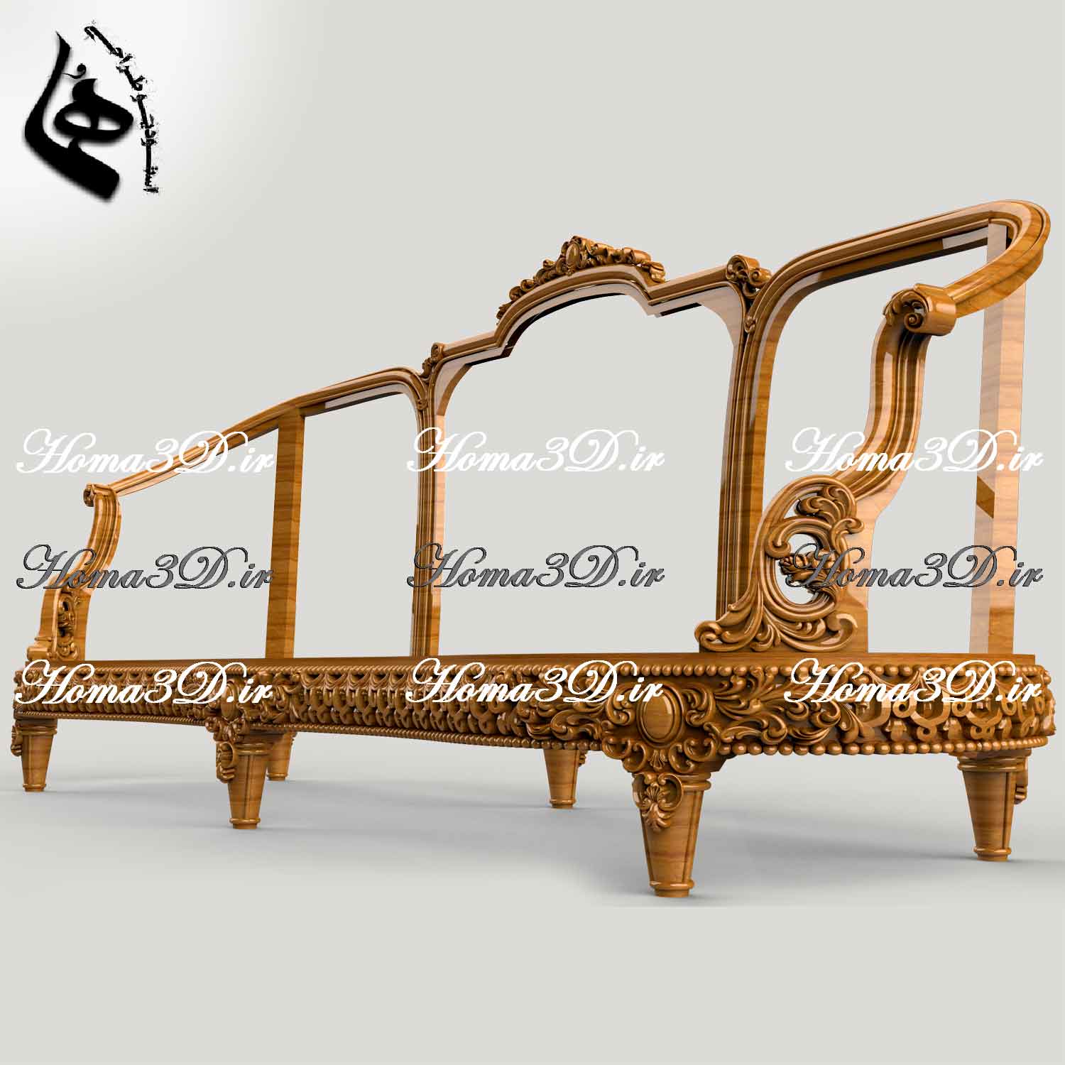 کاناپه تاتلیس سلطنتی طراحی سه‌بعدی مدل کاناپه تاتلیس – طراحی اصلی ژورنالی ترکیه‌ای