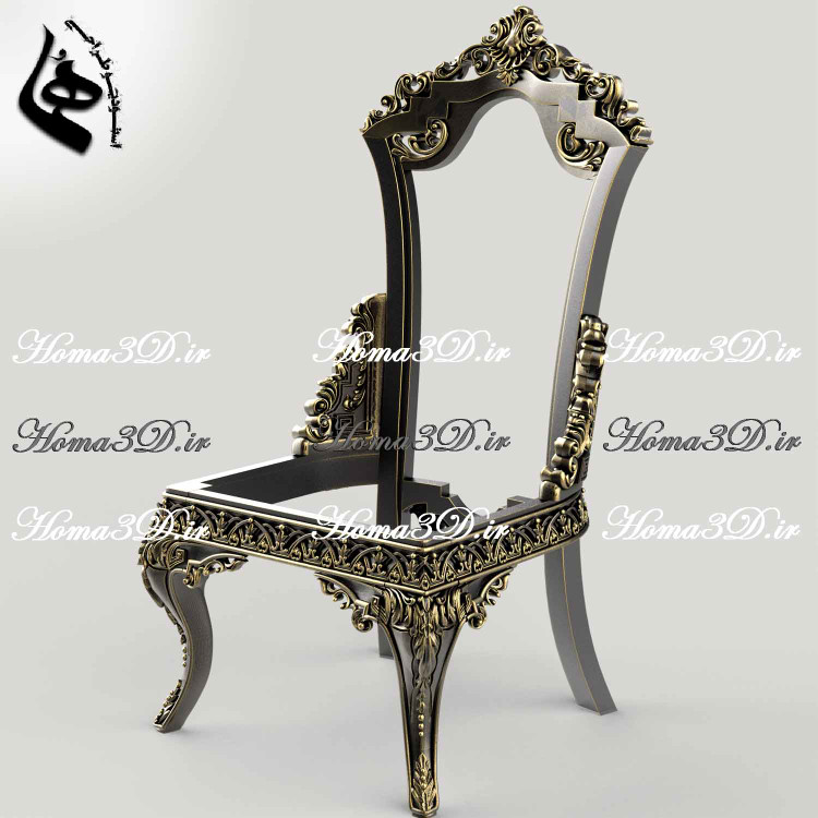 آبجکت مبلمان کلاسیک مایا | دانلود آبجکت مبلمان تمام منبتی ژورنالی ترکیه (اتوکد + CNC)