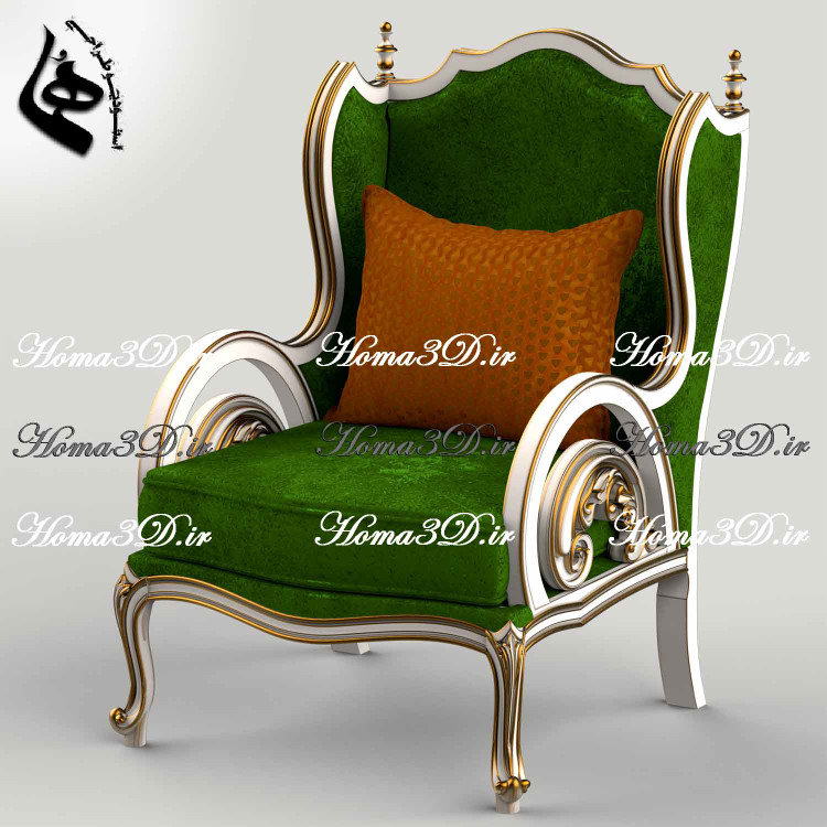 مبل کینگ ابزاری – طراحی ۳بعدی فول ست کامل