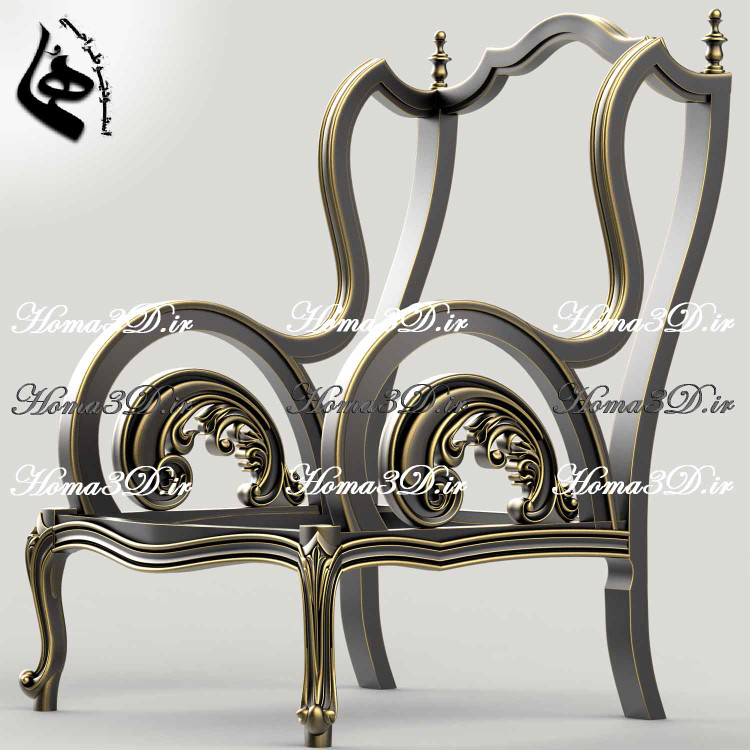 مبل کینگ ابزاری کوئین مبل کینگ ابزاری – خرید فایل ۳بعدی منبت دیجیتالی برای تولید با CNC