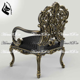 صندلی چپندر کینگ-صندلی چپندر مدل کینگ – تمام منبت لوکس و جذاب، خروجی تستشده با کیفیت بالا