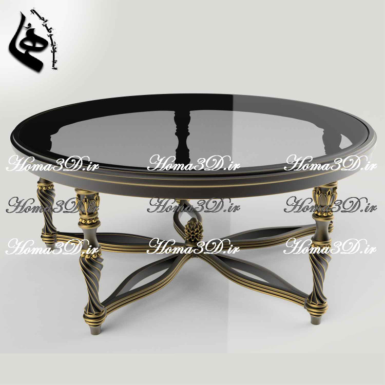 میزجلومبلی گرد کینگ-میز جلو مبلی گرد کینگ – زیبا، کمچوب، خاص و همیشه پرفروش