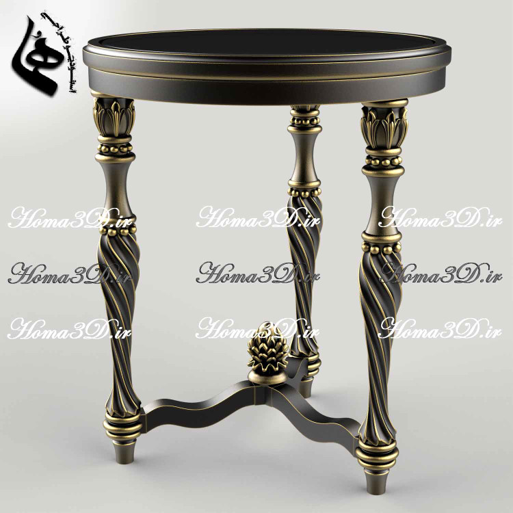 میزعسلی گرد کینگ-میزعسلی کینگ با طراحی گرد زیبا و دلنشین – مناسب همه سبک و سلیقهها