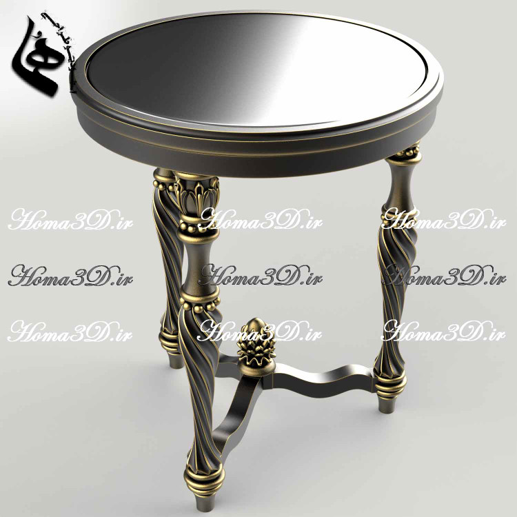 میزعسلی گرد کینگ-میزعسلی کینگ با طراحی گرد زیبا و دلنشین – مناسب همه سبک و سلیقهها