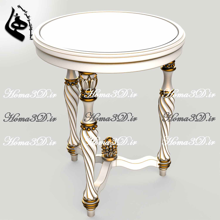 میزعسلی گرد کینگ26
