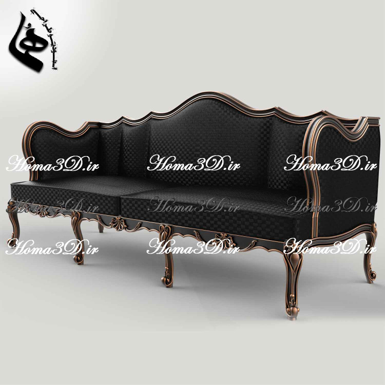 کاناپه منبتی کم چوب-کاناپه جدید کمچوب با اصالت و خاص