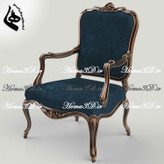 مبل منبتی فرانسوی- مدل ۳بعدی مبل فرانسوی با منبت جدید؛ پلی میان هنر کلاسیک و تکنولوژی روز