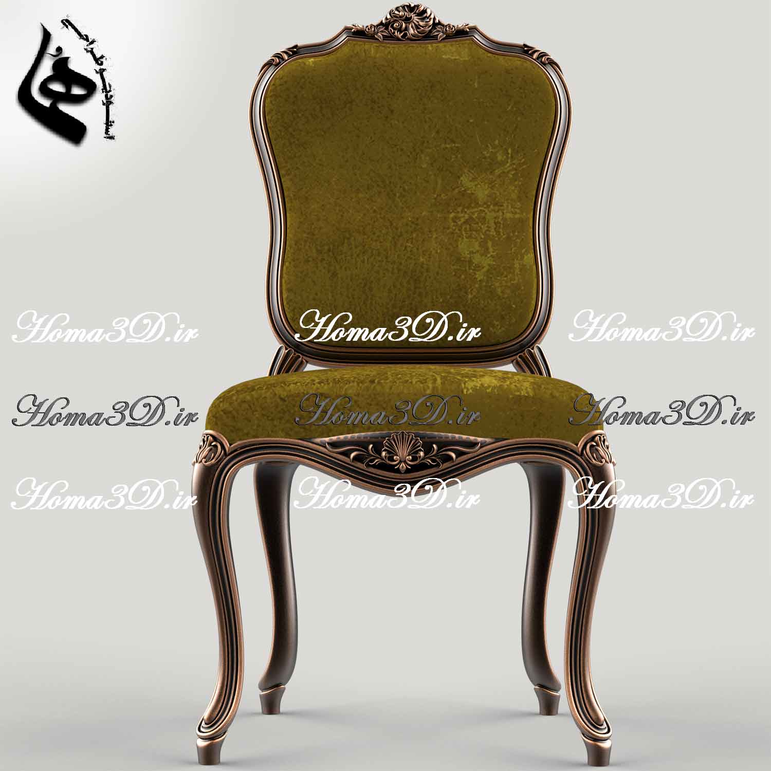 صندلی ساده منبتی-با خرید فایل صندلی ساده کم منبت کم چوب، تولید سریع، ارزان و سودده را در ک