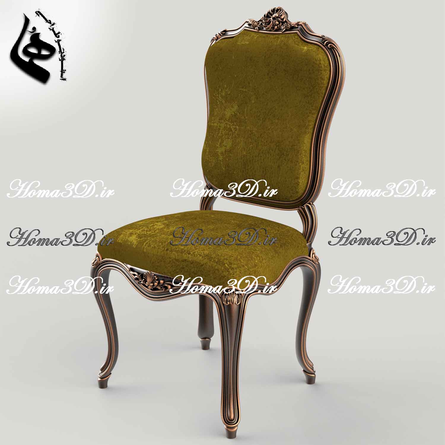 صندلی ساده منبتی-با خرید فایل صندلی ساده کم منبت کم چوب، تولید سریع، ارزان و سودده را در ک