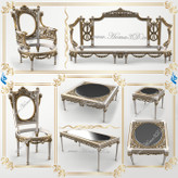 فایل طراحی سهبعدی مبلمان مصری با منبت دورو لوکس، مناسب CNC تخت و روتاری؛ دانلود سریع با فرمت STL و وکتور EPS، JPG، DXF. طراحی اختصاصی استودیو هما.