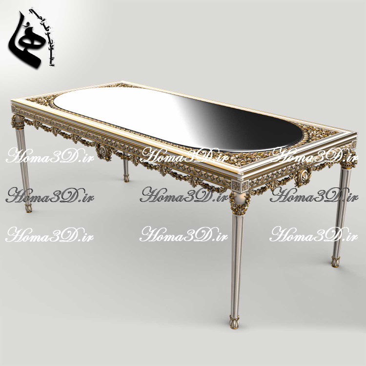 فایل طراحی سهبعدی مبلمان مصری با منبت دورو لوکس، مناسب CNC تخت و روتاری؛ دانلود سریع با فرمت STL و وکتور EPS، JPG، DXF. طراحی اختصاصی استودیو هما.