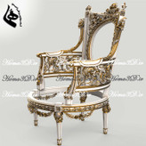 فایل3بعدی مبل سلطنتی45-فایل طراحی سهبعدی مبل پر منبت مصری دورو لوکس؛ فایل دیجیتال آماده