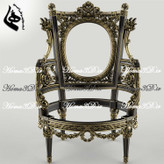 فایل3بعدی مبل سلطنتی45-فایل طراحی سهبعدی مبل پر منبت مصری دورو لوکس؛ فایل دیجیتال آماده