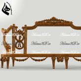 کاناپه2رو منبت لوکس مصری-فایل سهبعدی کاناپه مصری جدید؛ فایل دیجیتال آماده اجرا با CNC تخت